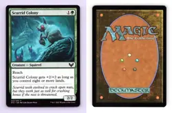 Scurrid Colony #142/275 MTG Strixhaven Common 2021 TCG Card - Image 1
