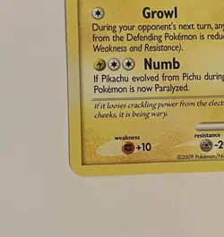 Pokemon Pikachu LV. 18 TCG Pop Series 9 Common Card 15/17 - Image 5