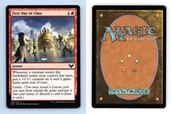 First Day Of Class #102/275 MTG Strixhaven Common 2021 TCG Card - Image 1