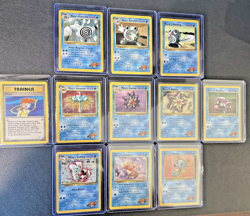 Pokemon TCG 1999-2000 Misty’s Gym Heroes 11 Card Lot LP/Excellent - Image 1