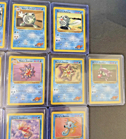Pokemon TCG 1999-2000 Misty’s Gym Heroes 11 Card Lot LP/Excellent - Image 3