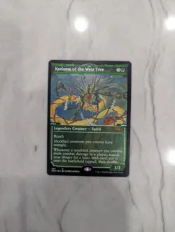 Kodama of the West Tree (Showcase) Kamigawa: Neon Dynasty Foil Etched Card NM - Image 1