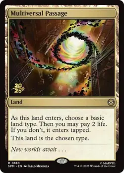 Multiversal Passage -Foil Near Mint MTG Promos: Prerelease Cards - Image 1