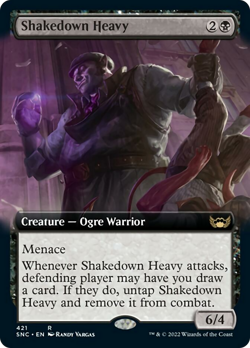 Shakedown Heavy (Extended Art) Streets of New Capenna NM CARD ABUGames - Image 1