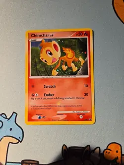 [NM] Chimchar - DP02 - Pokemon Diamond & Pearl Promo Holo Card - Image 1