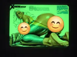 Storm Marvel X-Men Custom Glow In The Dark Waifu Card Feet Fan Art - Image 2