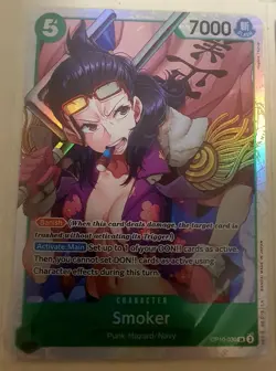 🔥 4x Smoker OP10-030 SR – Foil - Playset – ONE PIECE Card Game English 🔥 - Image 2