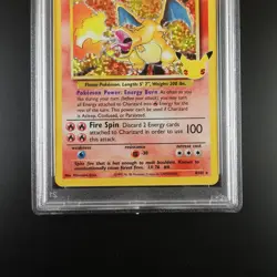 PSA 9 Charizard 4/102 Pokemon Celebrations Classic Collection Holo Graded Card - Image 3