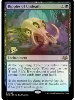 Ripples of Undeath Modern Horizons 3 Prerelease Foil - MTG RARE - Image 1