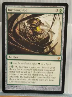 Mtg BIRTHING POD NM New Phyrexia 104/175 -Argo- - Image 1