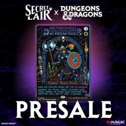 PRESALE Seasoned Dungeoneer NM #2505 Regular Secret Lair D&D Black Lights - Image 1
