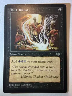 Dark Ritual Mirage Excellent condition Magic the Gathering MTG - Image 2