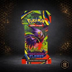 Pokemon TCG: Mega Evolution Phantasmal Flames Sleeved Booster Pack Sealed - Image 2