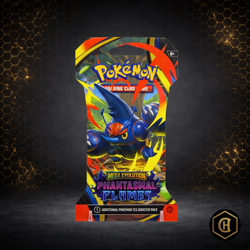 Pokemon TCG: Mega Evolution Phantasmal Flames Sleeved Booster Pack Sealed - Image 4