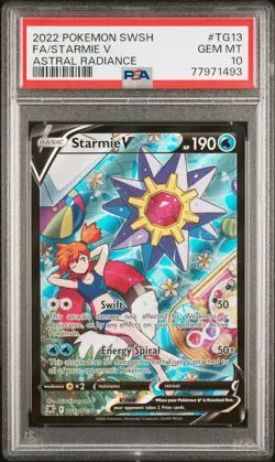 Starmie V - TG13/TG30 - Alternate Art - Astral Radiance - Pokemon Card - PSA 10 - Image 1