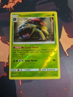 Pokemon TCG Venusaur Uncommon Reverse Holo Shining Legends 3/73 MP - Image 1