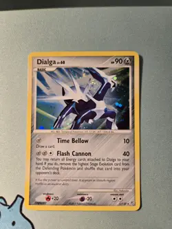 [NM] Dialga 1/130 Pokemon Diamond & Pearl TCG Holo Rare - Image 1