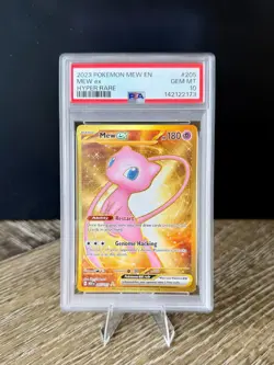 Mew ex 205/165 Scarlet & Violet: 151 Hyper Rare Holo PSA 10 - Gem Mint Pokemon - Image 1