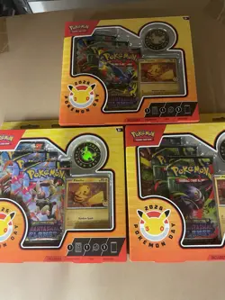 Pokemon TCG: Pikachu Pokemon Day 2026 Collection ✅CONFIRMED✅ New Sealed (3 Boxes - Image 2