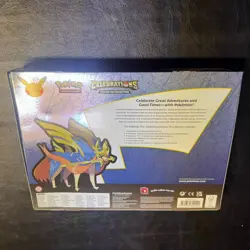 Pokemon Celebrations Deluxe Pin Collection Box Booster Pikachu Zacian English - Image 4