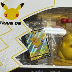 Pokemon TCG Celebrations Premium Figure Collection Pikachu VMAX - Damaged Sealed 820650809408 - Image 5
