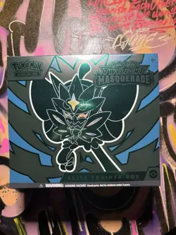 Pokemon Scarlet & Violet Twilight Masquerade Elite Trainer Box Ogerpon 2024 - Image 1