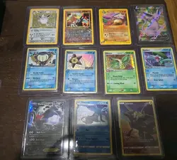 Pokemon TCG Vintage Modern Holo Rare lot of 11 Wotc Stamps - Image 1