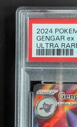 Pokemon TCG Gengar EX 193/162 Temporal Forces, PSA 10, UK Seller - Image 2