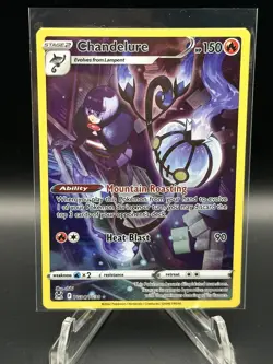 Chandelure TG04/TG30 Lost Origin Trainer Gallery Full Art Ultra Rare Pokemon NM - Image 1