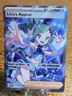 Pokemon LISIA'S APPEAL Ultra Rare Trainer Surging Sparks 234/191 ENG - Image 1