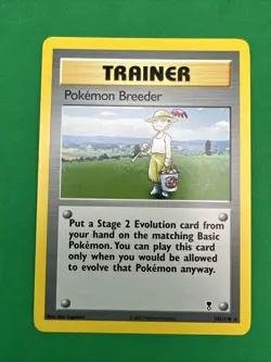 Pokemon Breeder - Trainer - 102/110- Legendary Collection - Rare - NM - Image 1