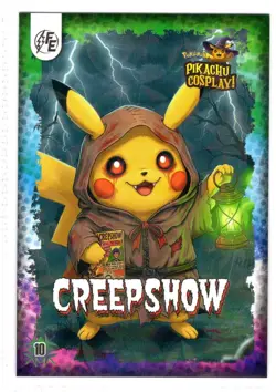 Creepshow (Pikachu) #10 - star Holo - Electric Pikachu Cosplay - Pokemon - Image 1