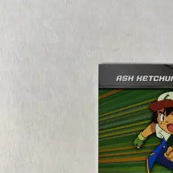 Pokemon Tv Animation Edition Series 2 Ash Ketchum HV1 Foil Blue Logo 2000 LP/NM - Image 2