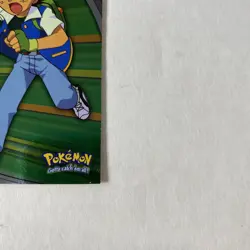 Pokemon Tv Animation Edition Series 2 Ash Ketchum HV1 Foil Blue Logo 2000 LP/NM - Image 4