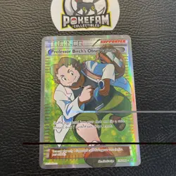 Professor Birch's Observations Pokemon TCG Primal Clash 159/160 LP - Image 1