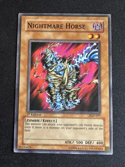 Nightmare Horse - YuGiOh! PGD-077 1st Edition LP - Image 1