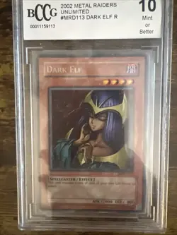 Yu-Gi-Oh! TCG Dark Elf Metal Raiders MRD-113 Unlimited Rare - Image 1