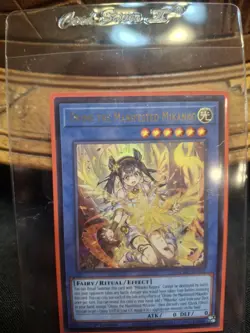 Yu-Gi-Oh! TCG MZMU Ultra Rare 1st Edition Ohime The Manifested Mikanko (Alt Art) - Image 1