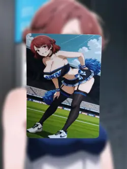 Anri Teieri Blue Lock Anime Waifu Sexy Goddess Doujin Lewd Hentai Card - Image 1
