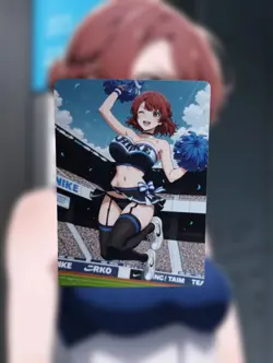 Anri Teieri Blue Lock Anime Waifu Sexy Goddess Doujin Lewd Hentai Card - Image 1