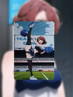 Anri Teieri Blue Lock Anime Waifu Sexy Goddess Doujin Lewd Hentai Card - Image 1
