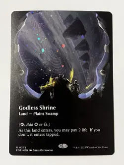 MTG | Godless Shrine [Edge of Eternities] 🪐Galaxy FOIL✨ - Image 1