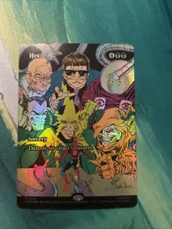 Hex Borderless Foil - Mythic - Marvel Universe Eternal-Legal MTG NM 0017 - Image 1