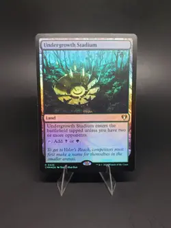 Undergrowth Stadium Commander Masters Foil MTG 0435 MP - Image 2