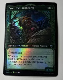 Fynn, The Fangbearer LP Foil Showcase Magic The gathering - Image 1