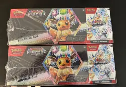 POKEMON PRISMATIC EVOLUTIONS SUPRISE BOX & BOOSTER BUNDLE SEALED PACKS Sams Club - Image 1