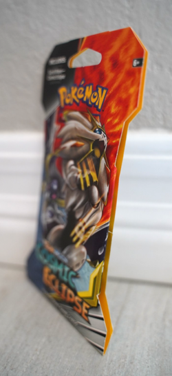 Pokemon TCG Sun & Moon Cosmic Eclipse Sleeved Booster Pack Sealed Solgaleo Lunal - Image 3