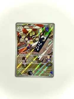 Archaludon 155/142 Stellar Crown SV07 llustration Rare Pokemon Card NM - Image 1