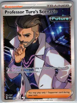Professor Turo's Scenario 240/182 SV04: Paradox Rift - Pokemon Card - NM - Image 1