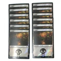 x12 Swamp 312 Surge Foil Warhammer 40k MTG Magic: The Gathering - Image 1